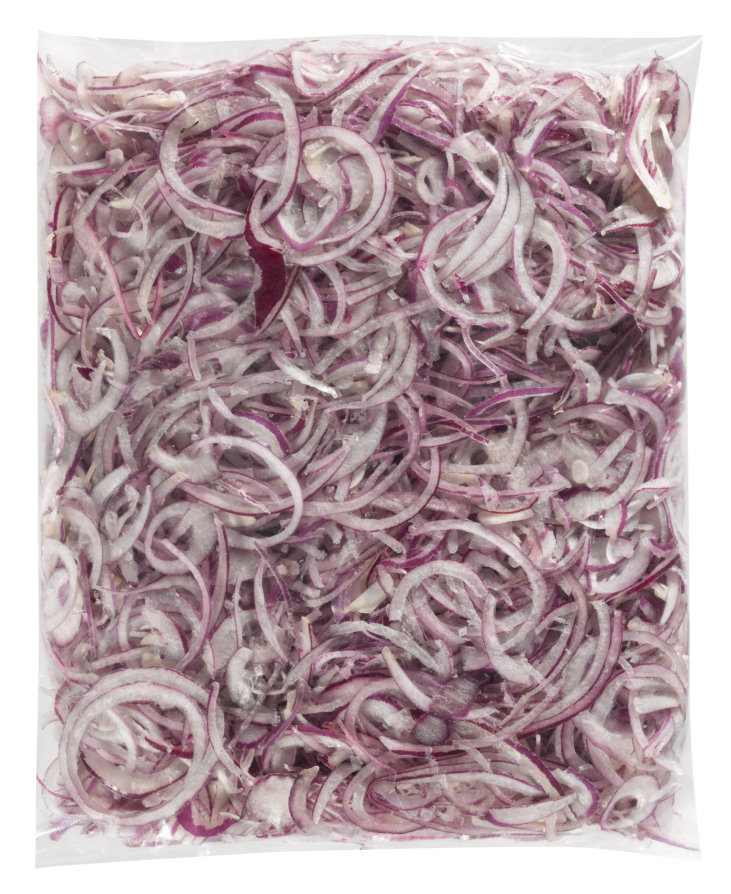 Rote Zwiebeln, 2mm Scheiben, trockengeschleudert, 1 kg Beutel Rote Zwiebeln, 2mm Scheiben, trockengeschleudert, 1 kg Beutel